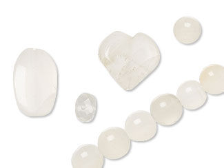Moonstone, White